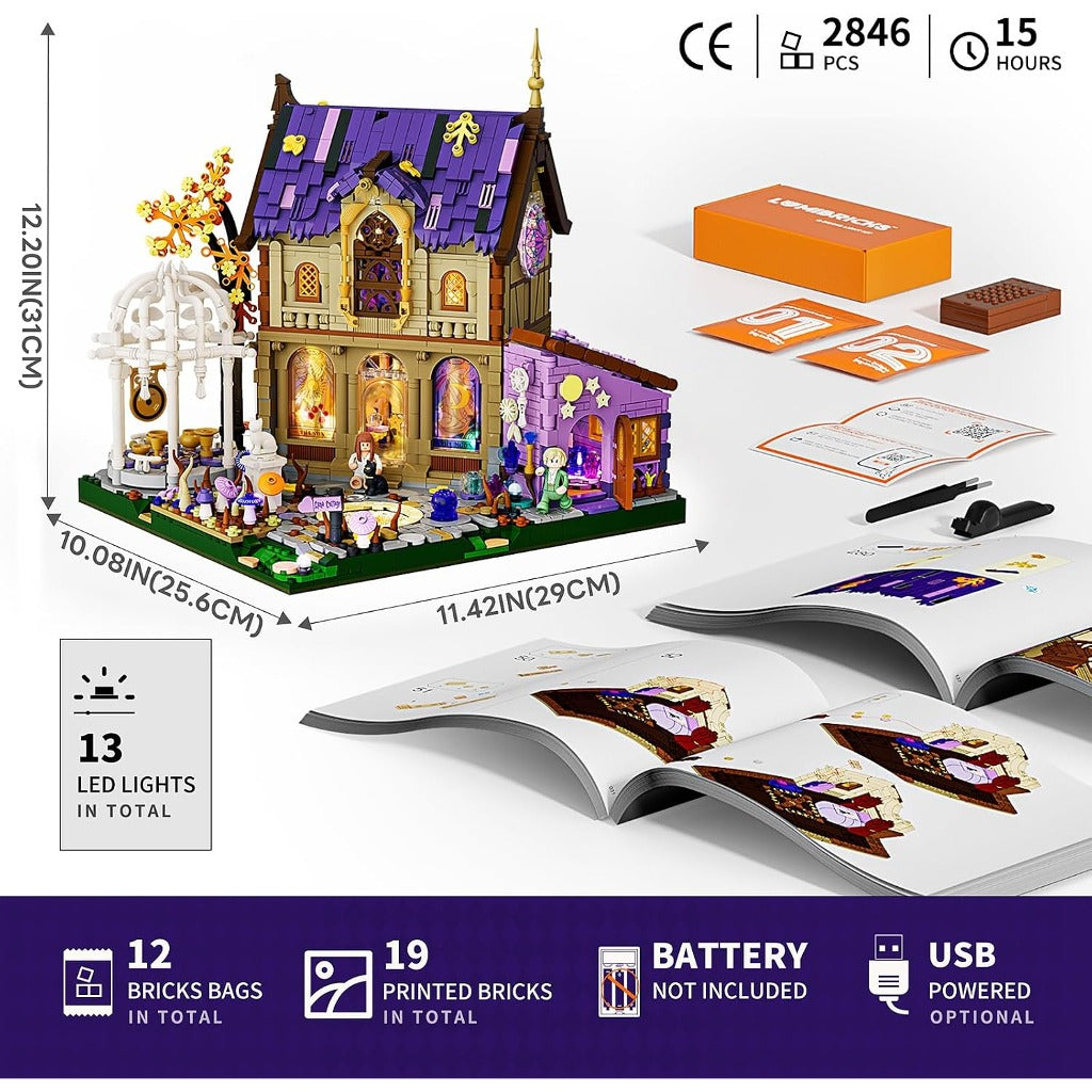 Lumibricks Luna Cottage (10014) building set - view 2