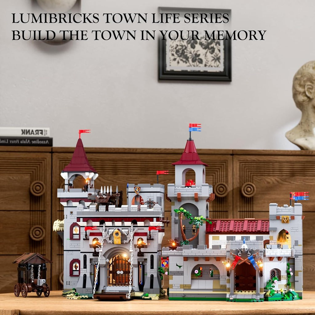 Lumibricks Medieval Guard Post (12013) building set - view 2
