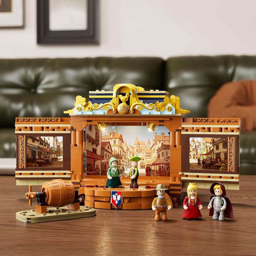 Lumibricks Medieval Troupe Carriage (L9063) building set - view 8