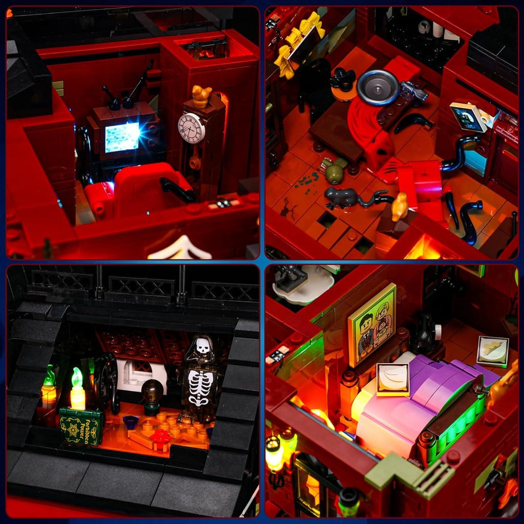 Lumibricks Midnight Haunted Mansion (L9092) building set - view 6