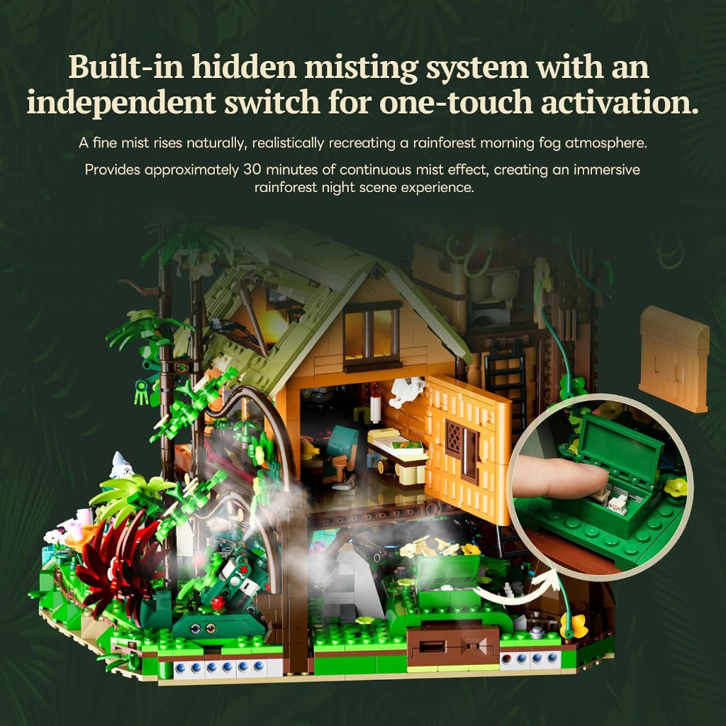 Lumibricks Misty Forest Cabin (10015) building set - view 2