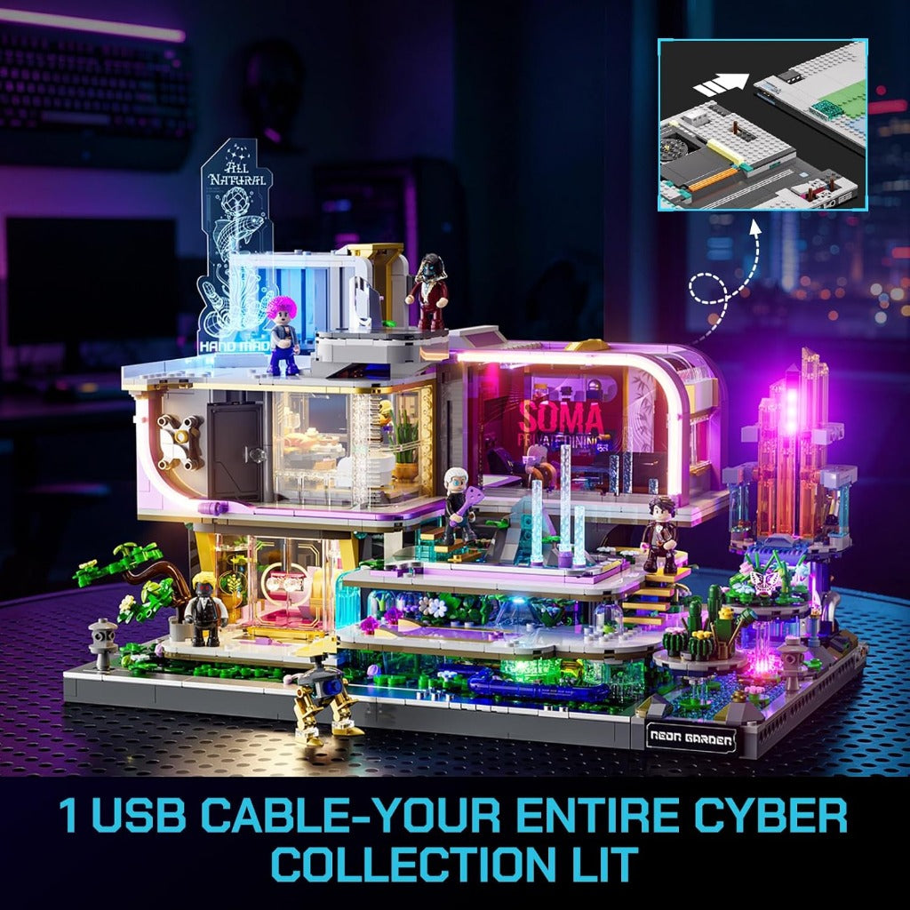 Lumibricks Neon Elite Lounge (17013) building set - view 6