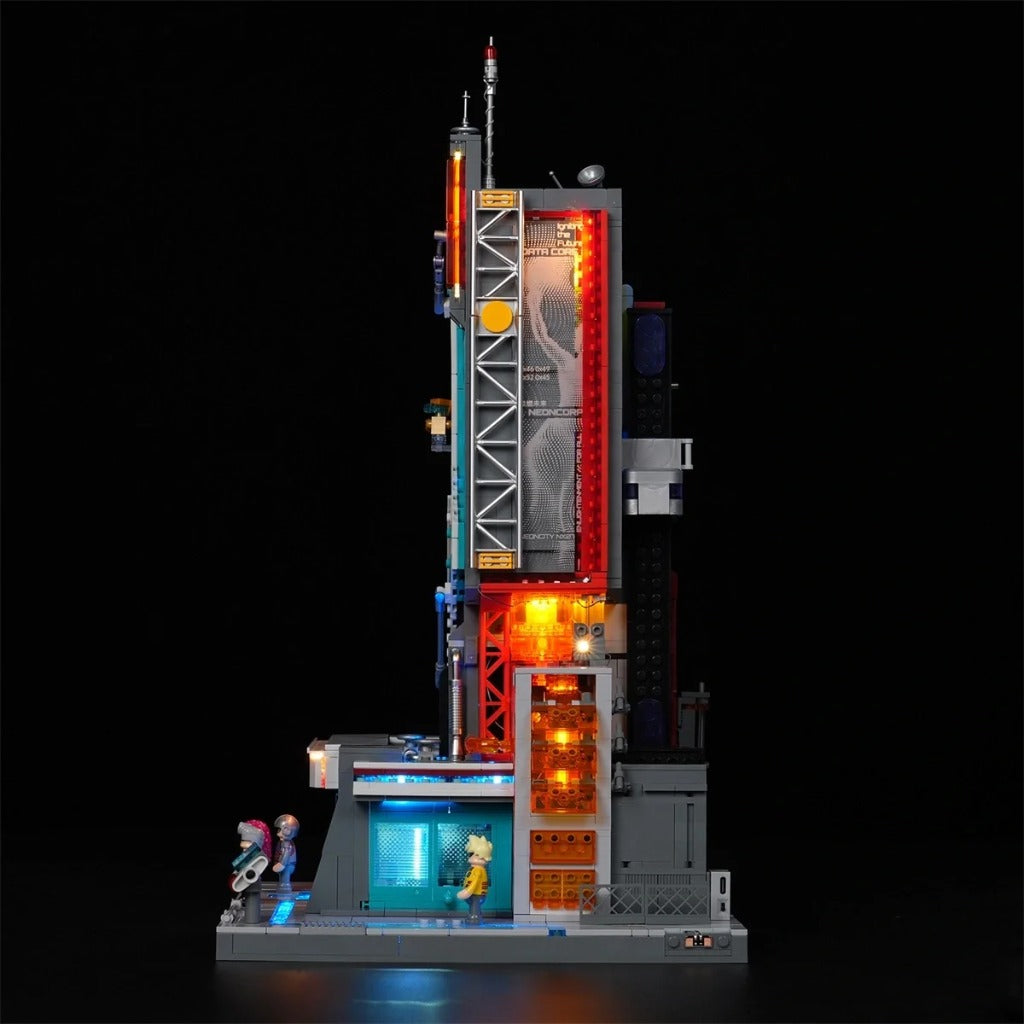 Lumibricks Neon Tech Tower (17011) building set - view 5