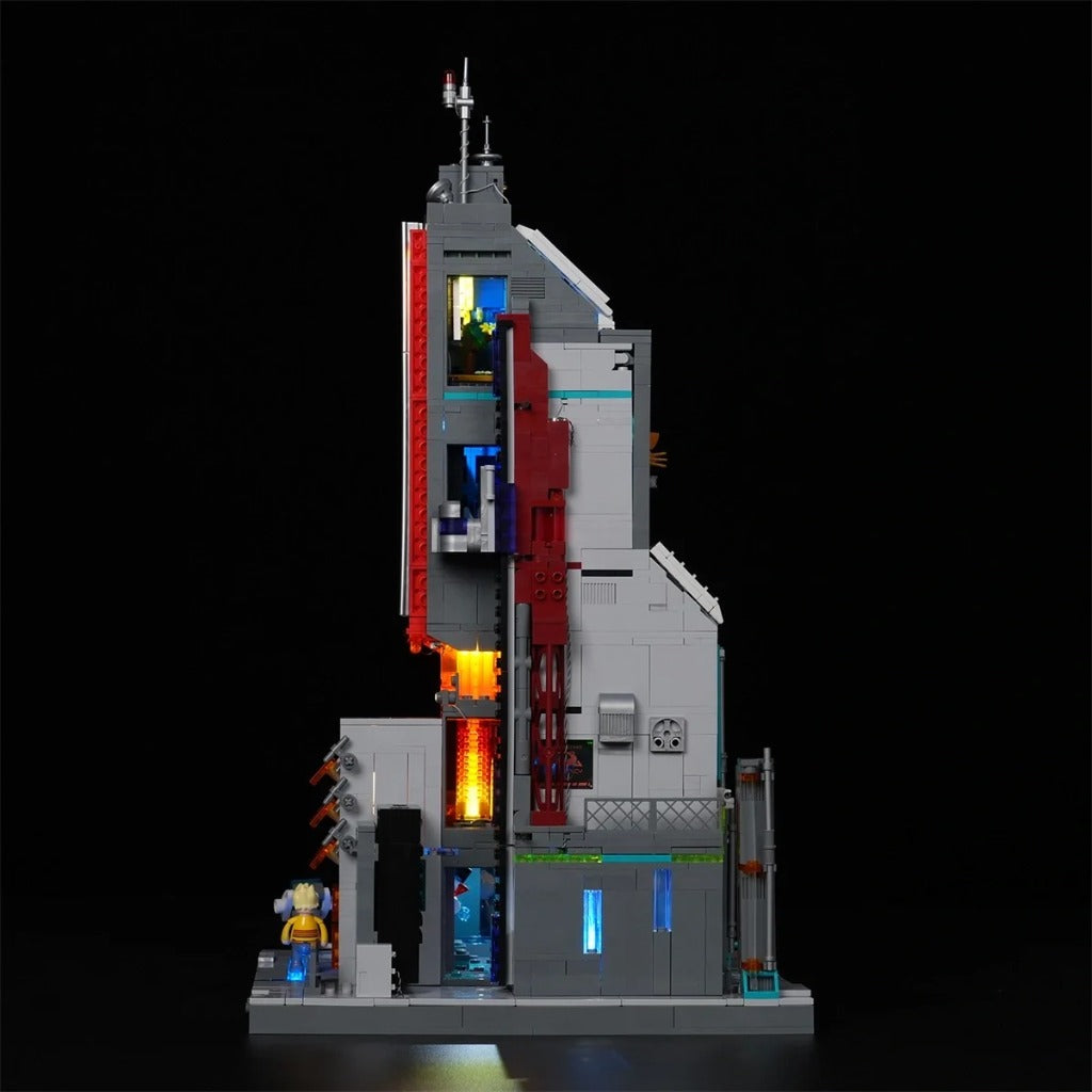 Lumibricks Neon Tech Tower (17011) building set - view 7