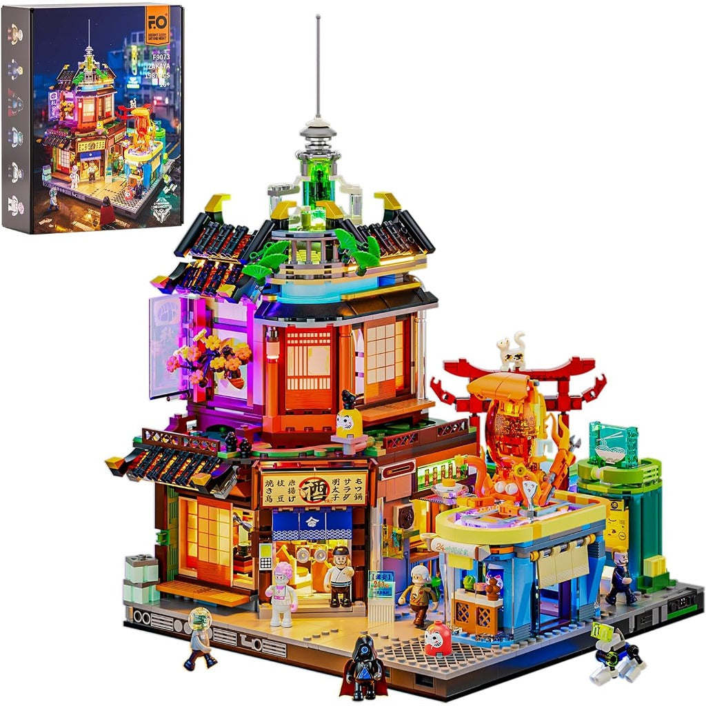 Lumibricks Neoncity Izakaya Steampunk (F9073) building set