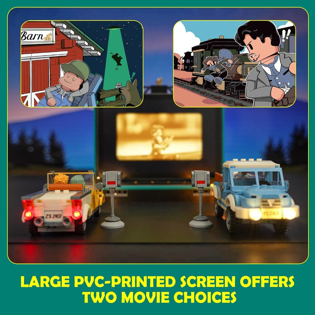 Lumibricks Night Glow Drive-in (L9081) building set - view 6