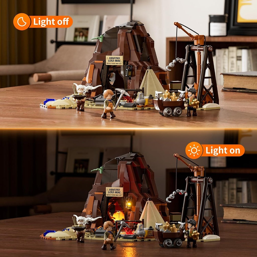 Lumibricks Old West Gold Mine (F9077) building set - view 2