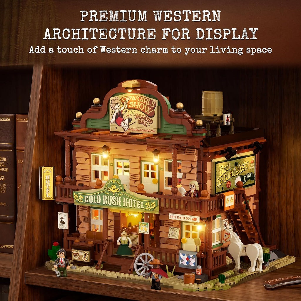 Lumibricks Old West Inn (14014) building set - view 4