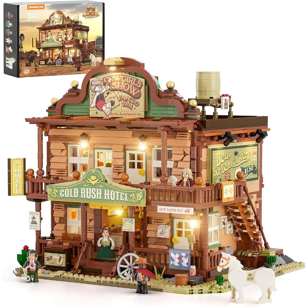Lumibricks Old West Inn (14014) building set