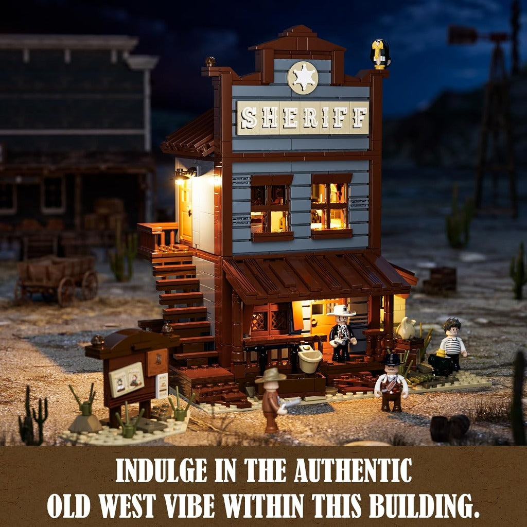 Lumibricks Sheriffs Office (F9026) building set - view 3