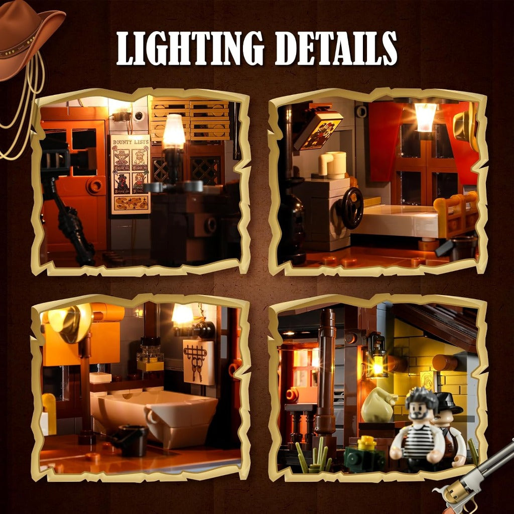 Lumibricks Sheriffs Office (F9026) building set - view 4