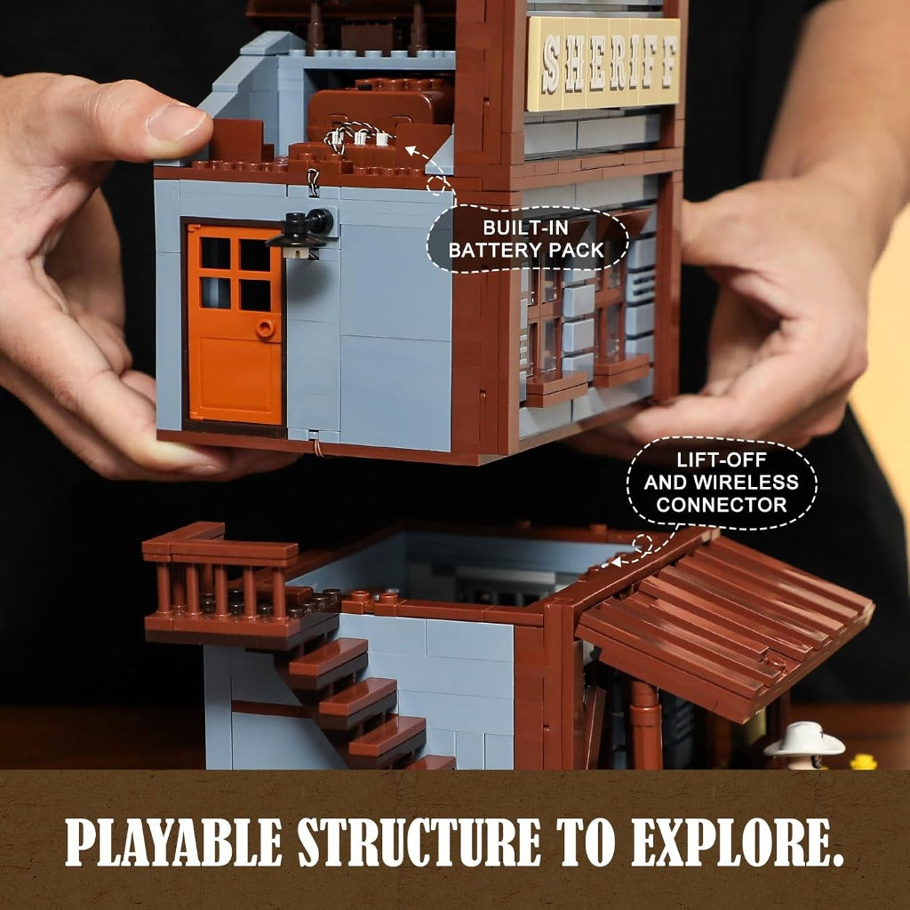 Lumibricks Sheriffs Office (F9026) building set - view 5