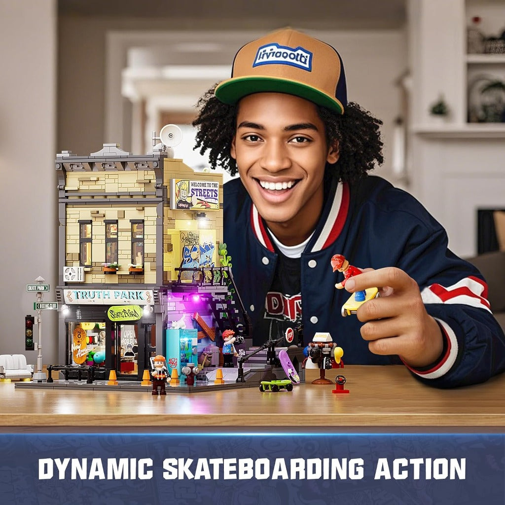 Lumibricks Skateboard Shop (F9051) building set - view 5