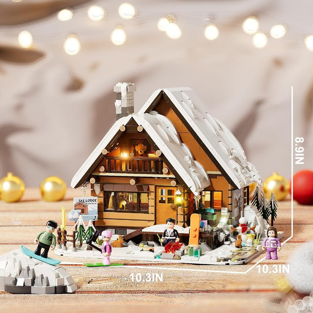 Lumibricks Ski Lodge (F9041) building set - view 3