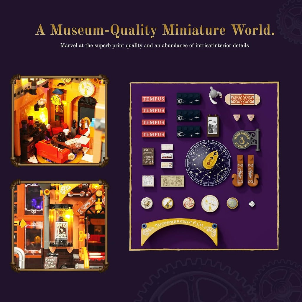 Lumibricks Steampunk Memory Magic Shop (11013) building set - view 6