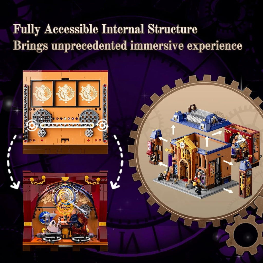 Lumibricks Steampunk Time Opera House (11017) building set - view 3