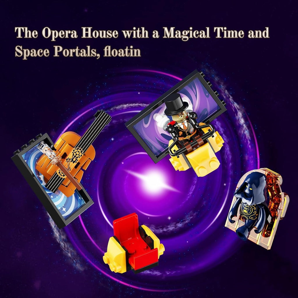 Lumibricks Steampunk Time Opera House (11017) building set - view 4