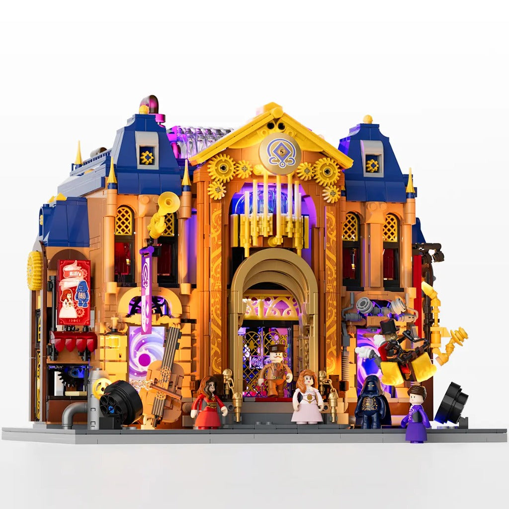 Lumibricks Steampunk Time Opera House (11017) building set