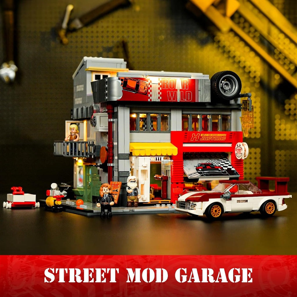 Lumibricks Street MOD Garage (L9088) building set - view 2