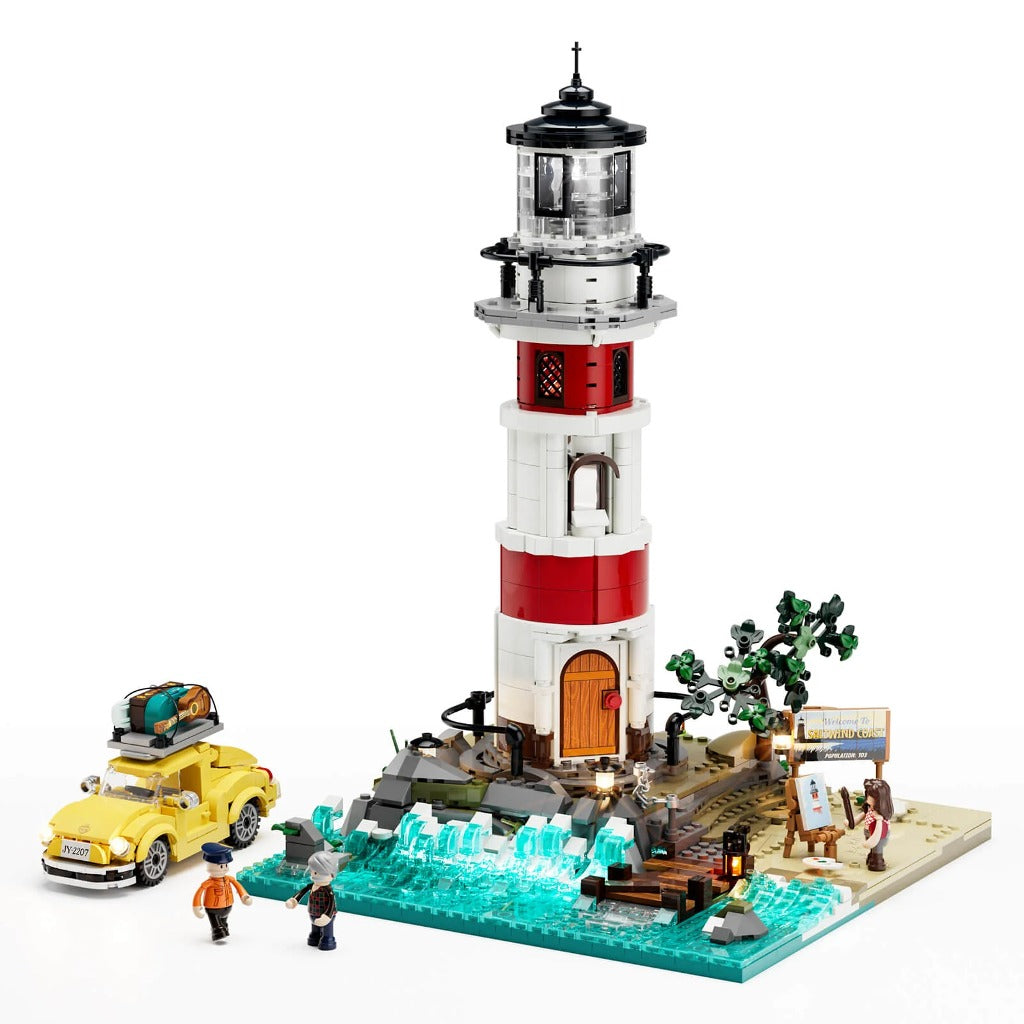 Lumibricks Sunrise Lighthouse (18007) building set - view 2
