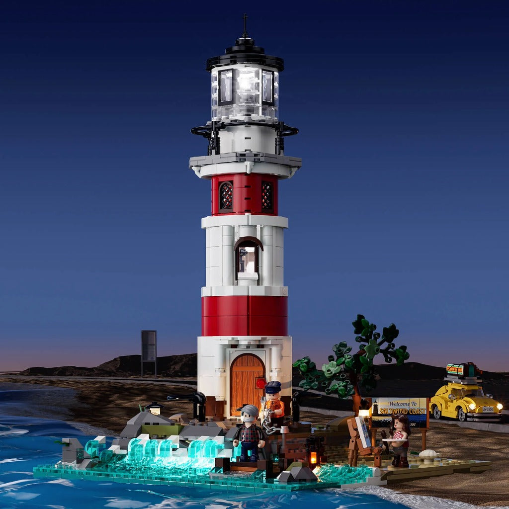 Lumibricks Sunrise Lighthouse (18007) building set - view 3