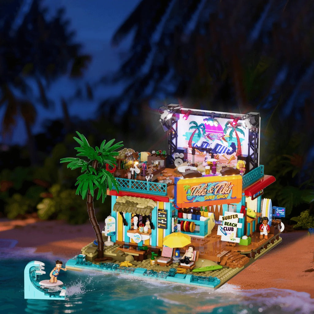 Lumibricks Surf Shop (20004) building set - view 2