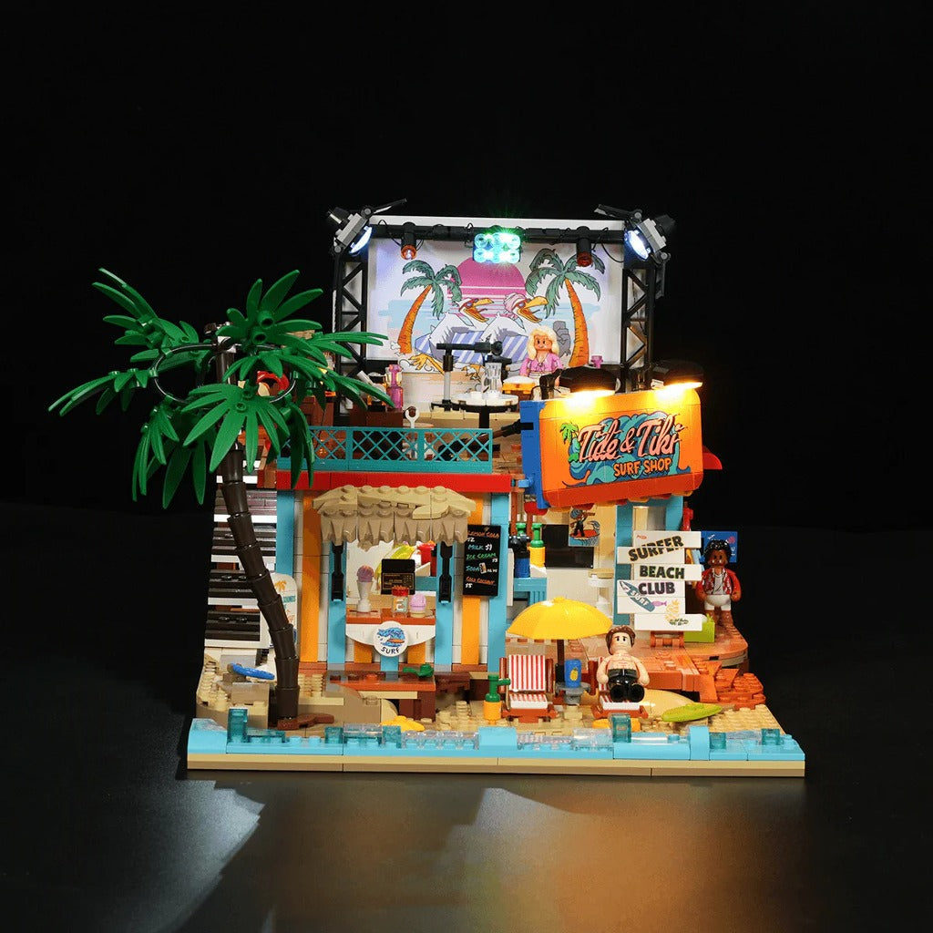 Lumibricks Surf Shop (20004) building set - view 4