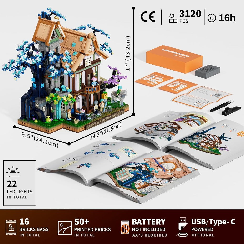 Lumibricks Sylvan Inn (20006) building set - view 7