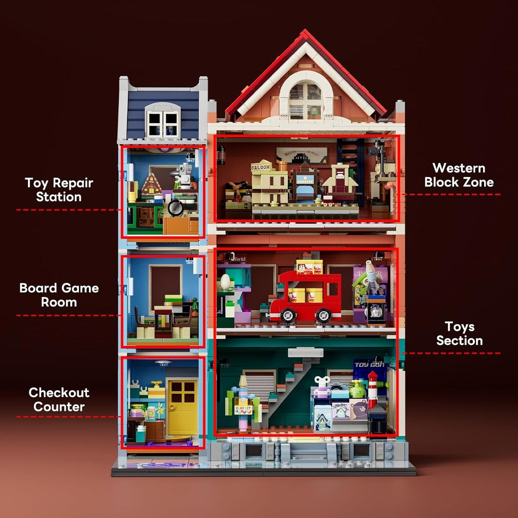 Lumibricks Toy Store (L9100) building set - view 6