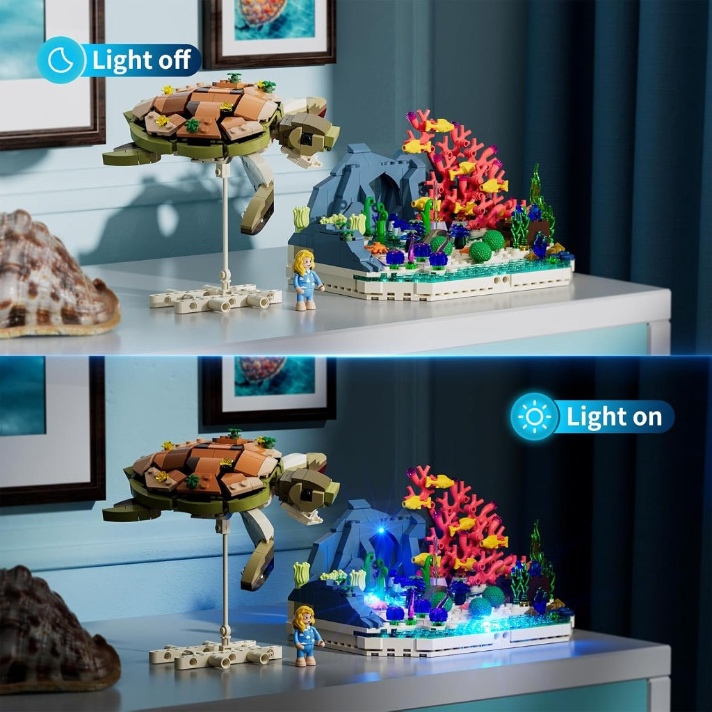 Lumibricks Turtle Reef Dream (F9072) building set - view 5