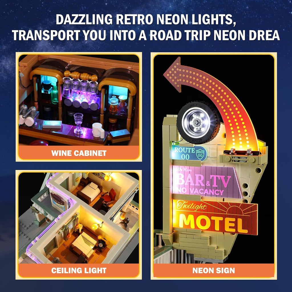 Lumibricks Twilight Motel (F9054) building set - view 4
