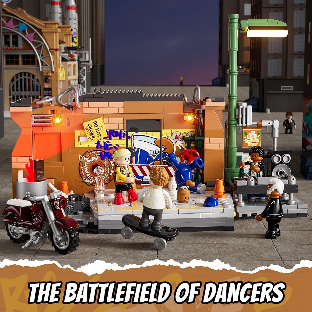 Lumibricks Underground Dance Battle (F9069) building set - view 2