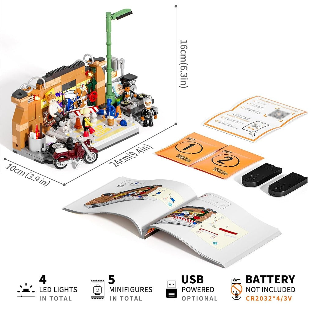 Lumibricks Underground Dance Battle (F9069) building set - view 3