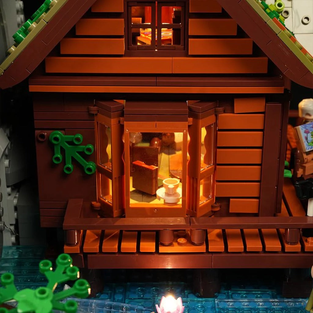 Lumibricks Waterfall Cabin (L9083) building set - view 7