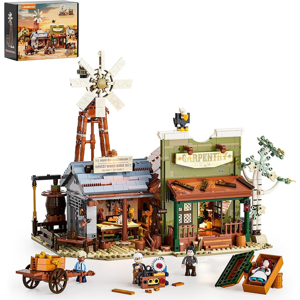 Lumibricks Western Carpentry Workshop (14015) building set