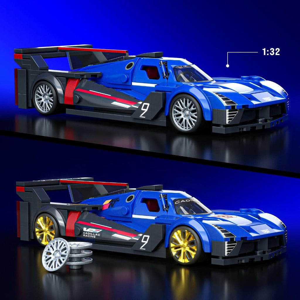 Mattel Brick Shop Hot Wheels Cadillac Project GTP Hypercar building set - view 3