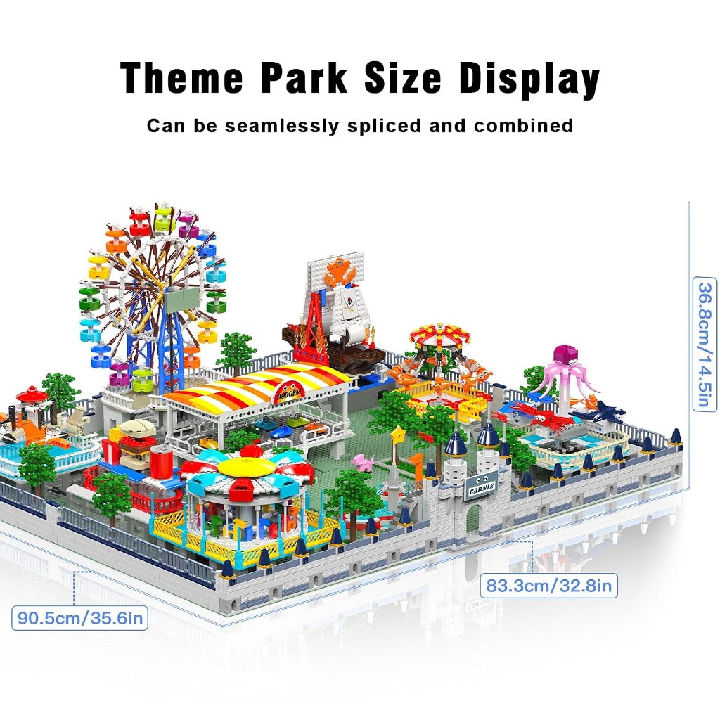 Mould King Amusement Park (11022) building set - view 2