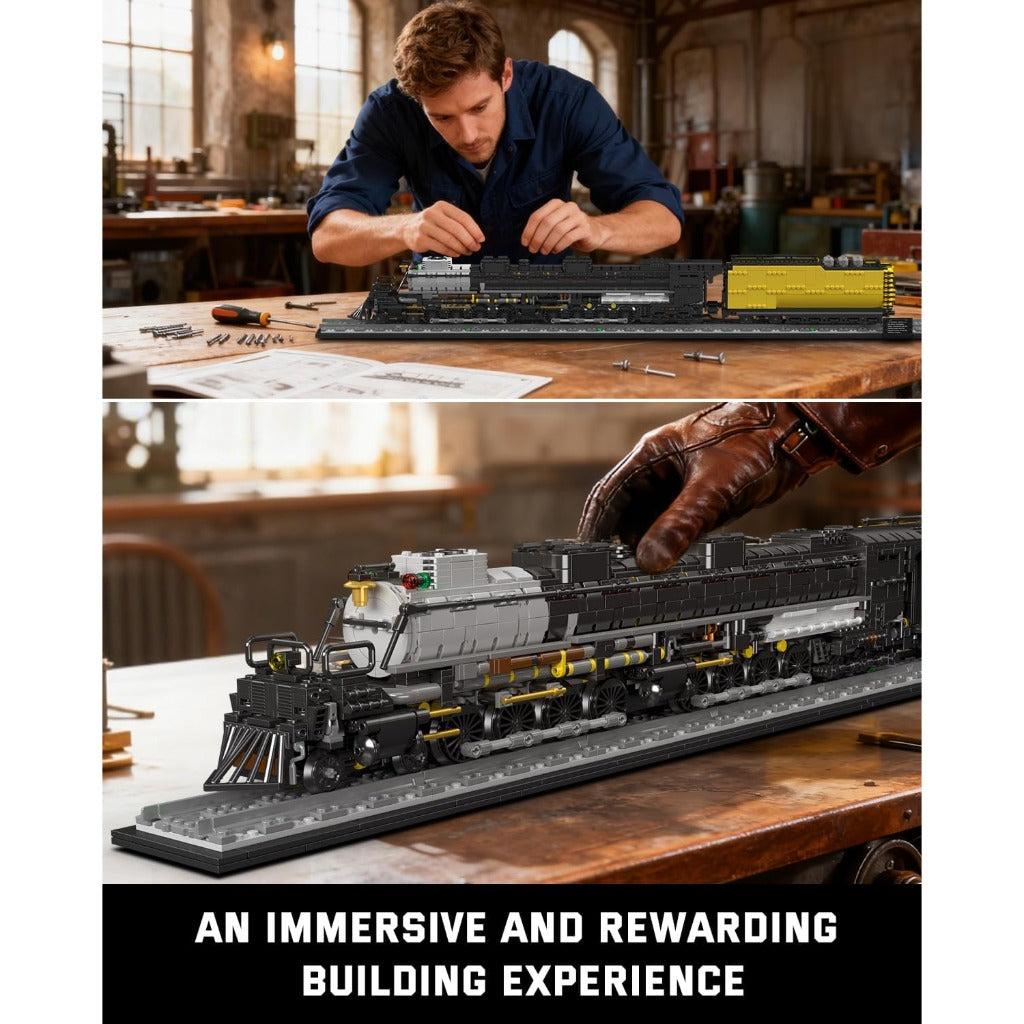 Mould King Big Boy 4-8-8-4 Steam Locomotive (12049) building set - view 4