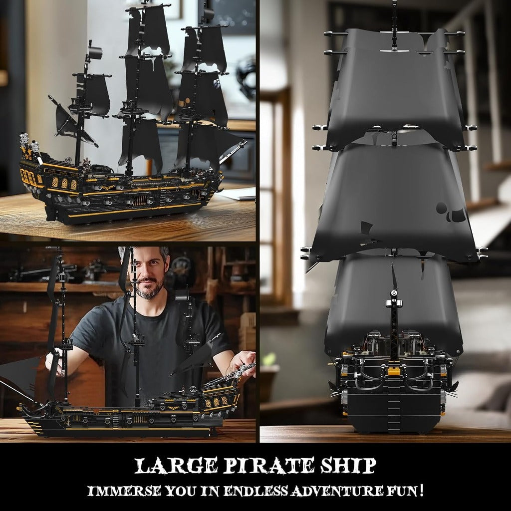 Mould King Black Pirates Ship (13199) building set - view 4