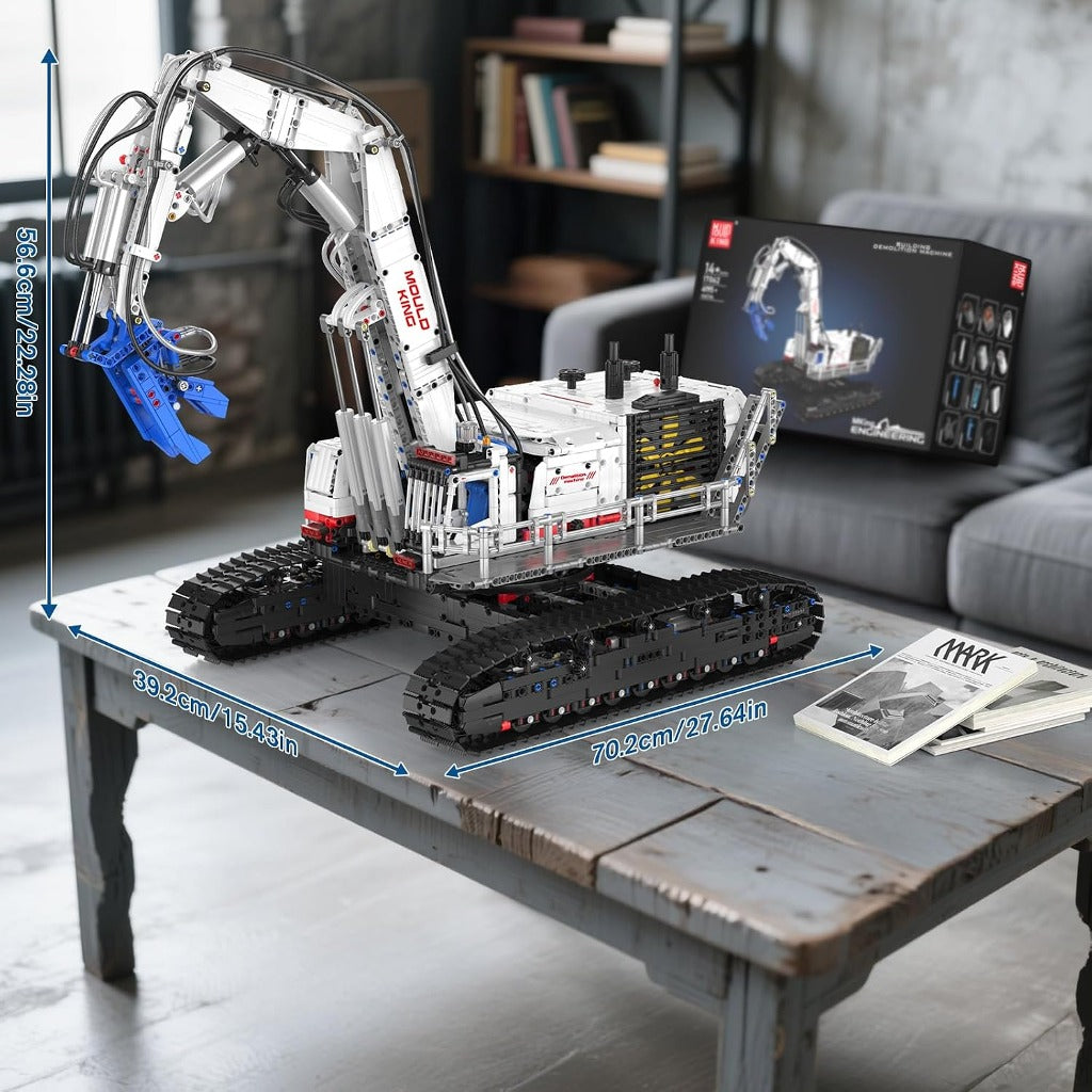 Mould King Demolition Excavator (17062) building set - view 2