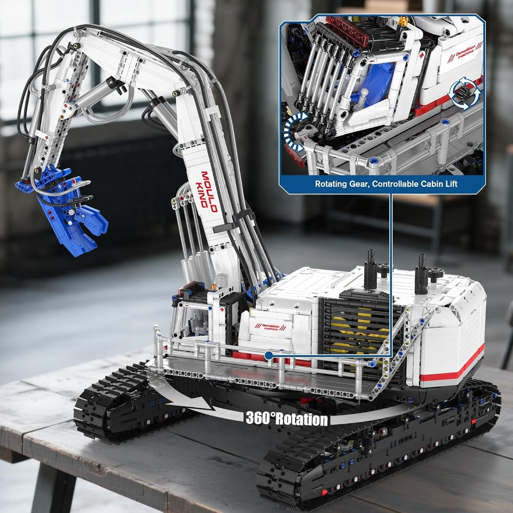 Mould King Demolition Excavator (17062) building set - view 5