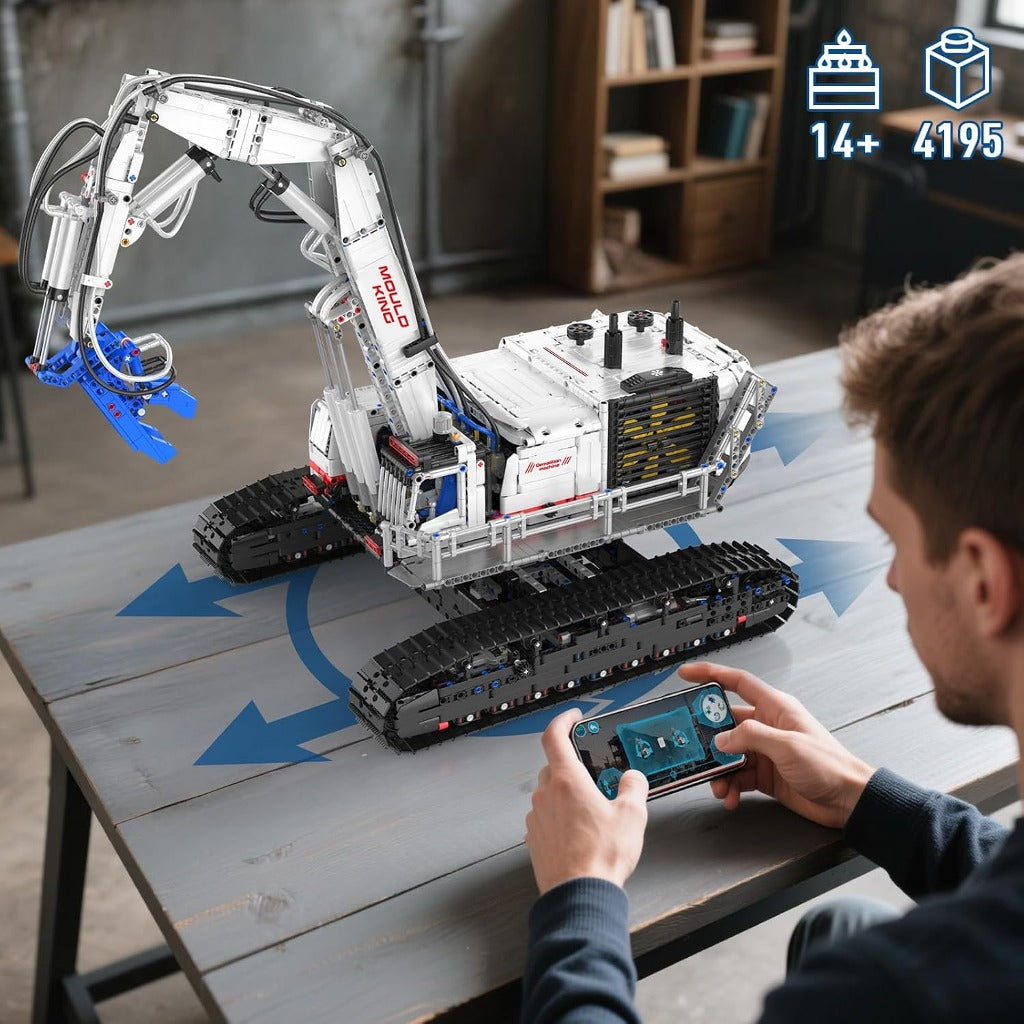 Mould King Demolition Excavator (17062) building set - view 7