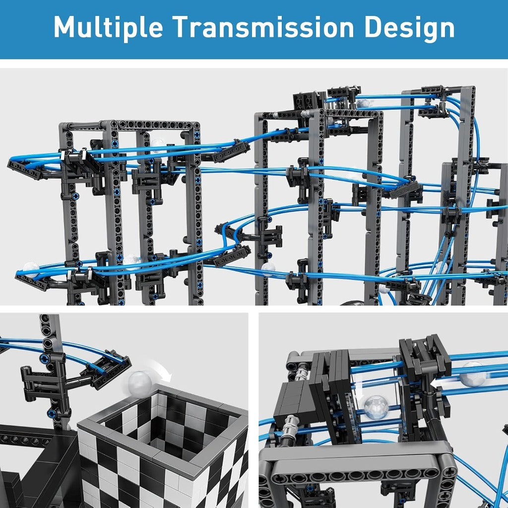 Mould King Great Ball Contraption Marble Run (26002) building set - view 3