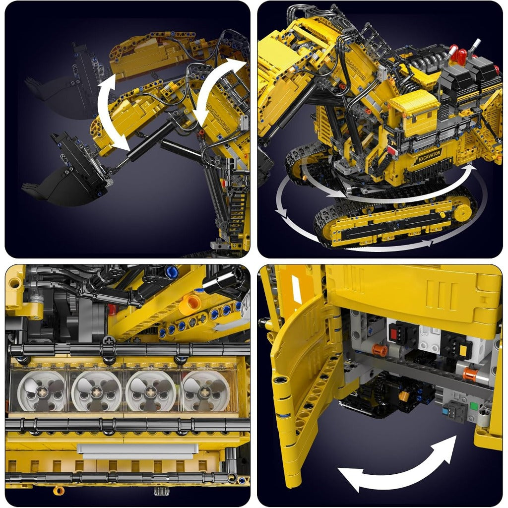 Mould King Liebherr R 9800 Mining Excavator (17070) building set - view 6