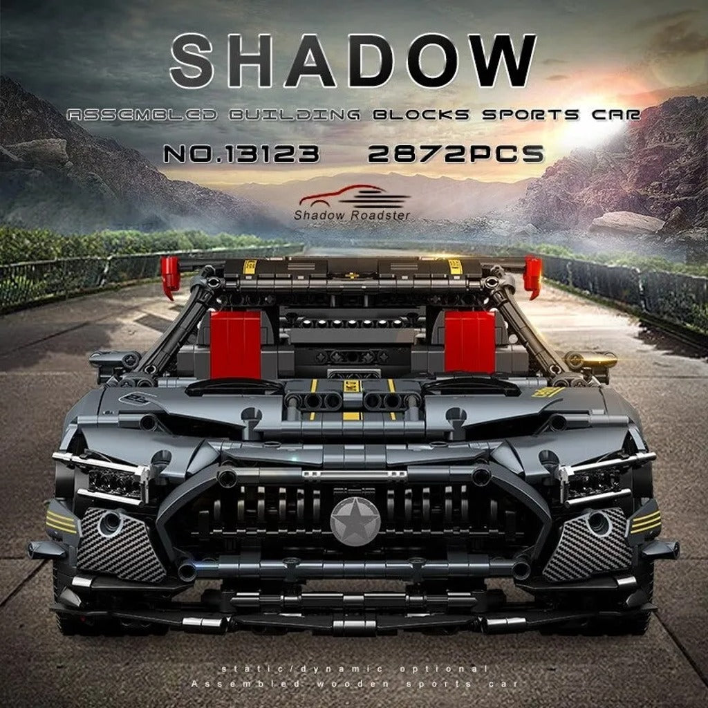 Mould King Mercedes AMG GT Shadow (13123) building set - view 3