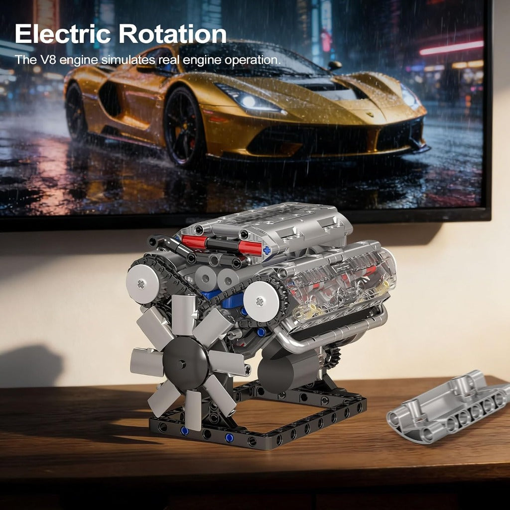 Mould King Motorised V8 Engine (10088) building set - view 4