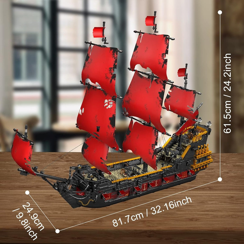 Mould King Queen Pirate Ship (13109) building set - view 3