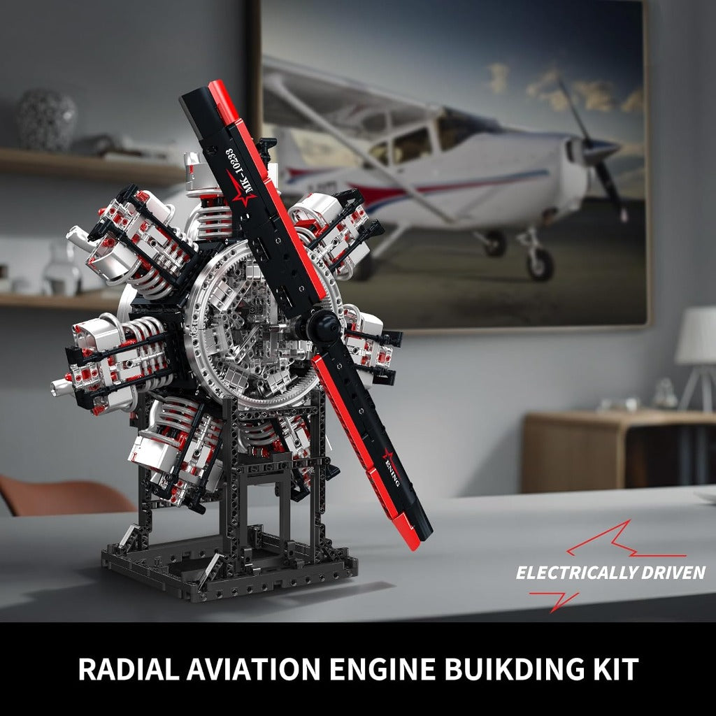 Mould King Radial Aviation Engine (10233) building set - view 3
