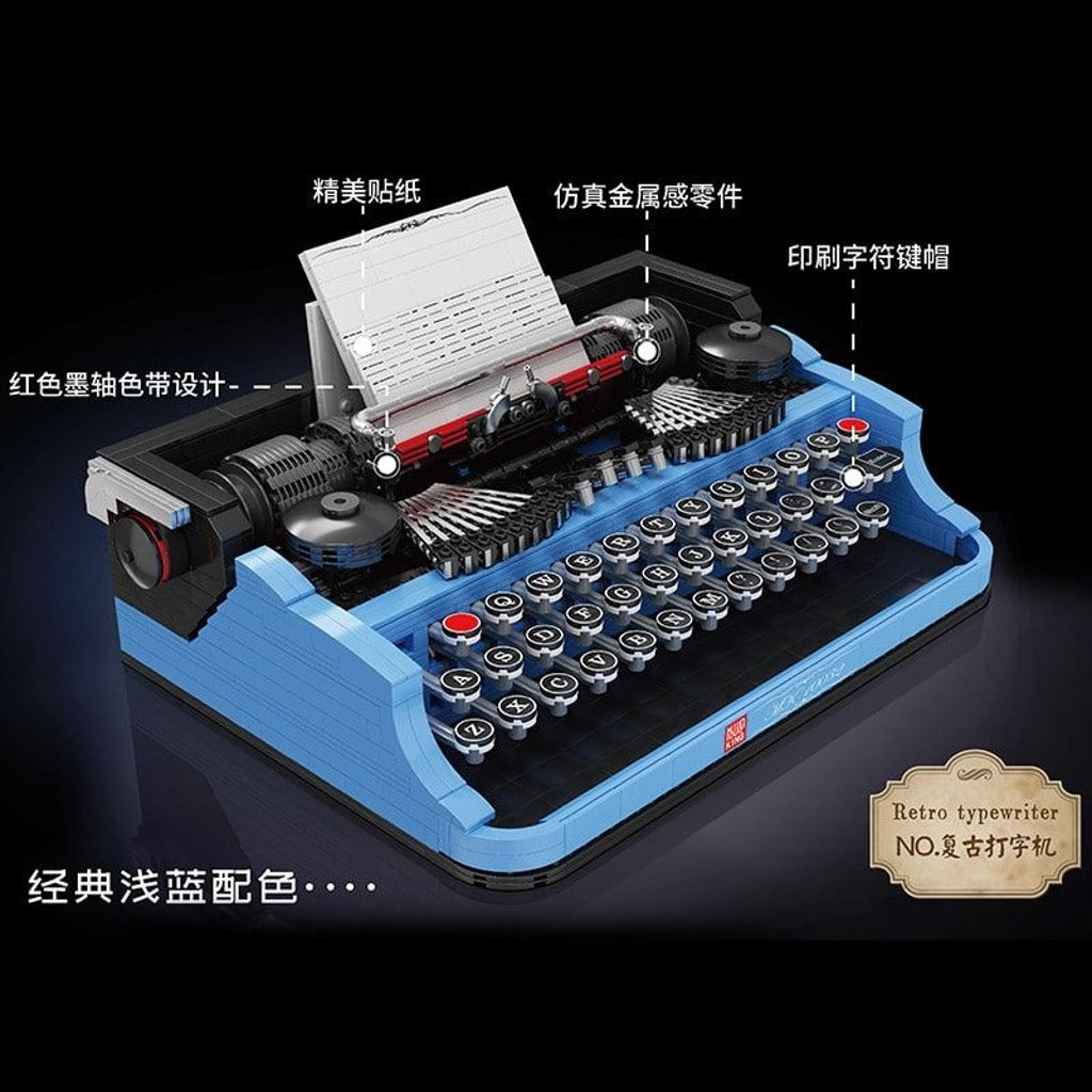 Mould King Retro Typewriter (10032) building set - view 2