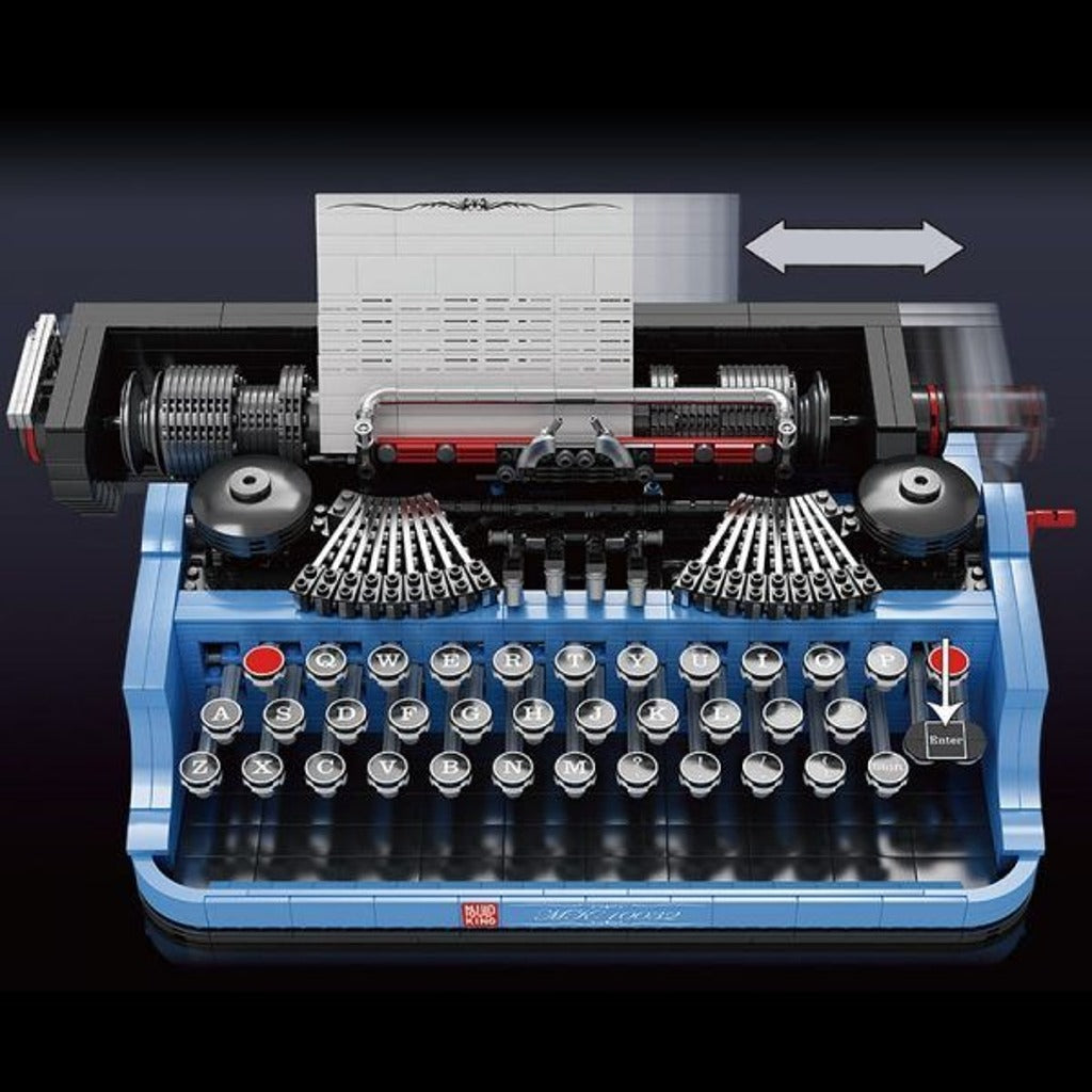 Mould King Retro Typewriter (10032) building set - view 4